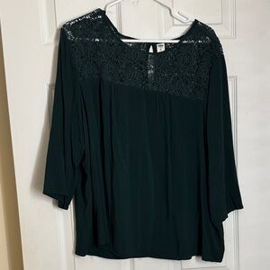 Old Navy Women's Blouse with Lace Detail